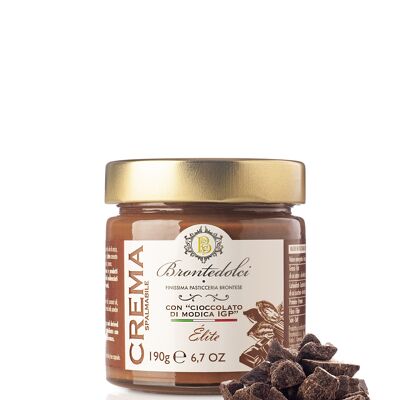 Modica Chocolate Cream in 190 gram jar