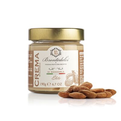 Almond cream in 190 gram jar