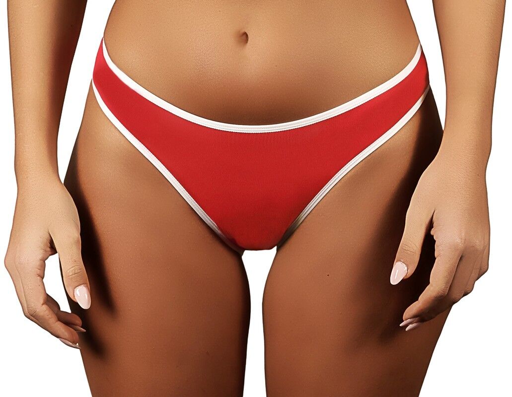 Slip Ragazza Bicolore in Microfibra Ecologica E-1407 - Vulcano