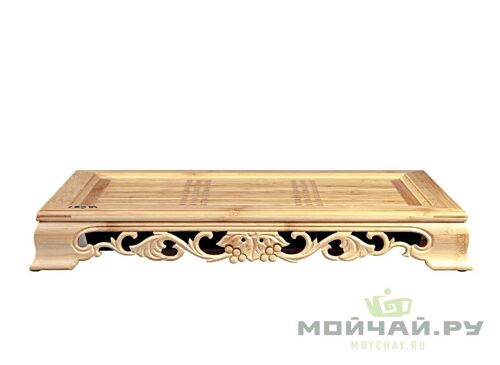 Tea tray, # 420, bamboo, 46x31x6,5 cm.