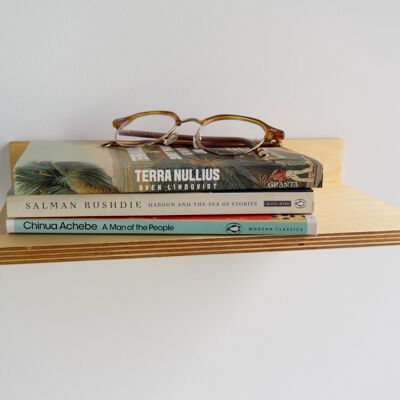 Simple Plywood Shelf | 30 x 17cm | Clear Oiled Finish