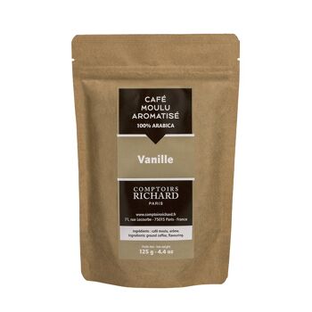 Café aromatisé Vanille, Sachet 125g 1