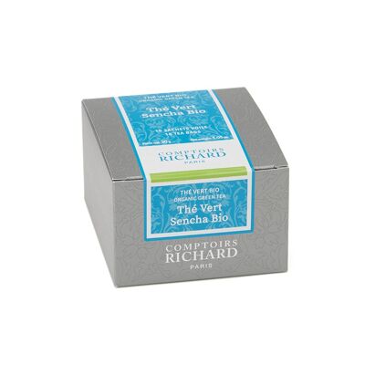 Té Verde Sencha Ecológico, caja de 15 sobres