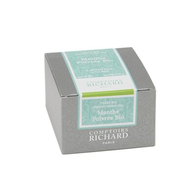 Peppermint Infusion, Organic box of 15 sachets