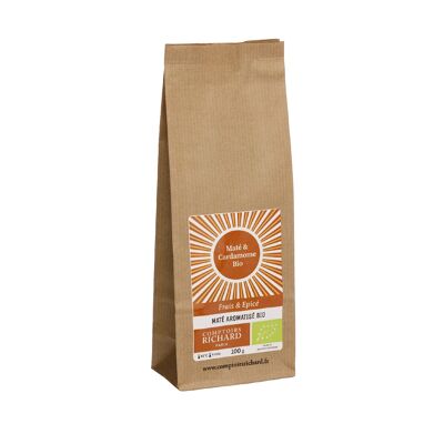 Organic Maté Cardamom and Spices Herbal Tea 100G