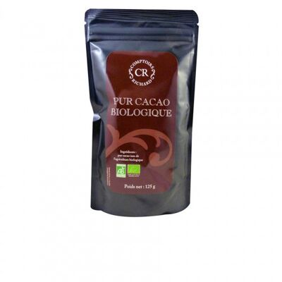 Cacao Poudre 100% Bio 125G