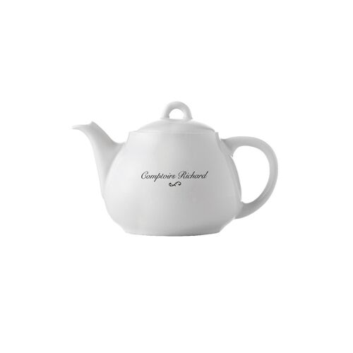 Théière Porcelaine Blanche 2 tasses