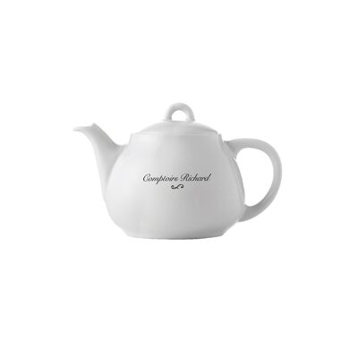 White Porcelain Teapot 2 cups