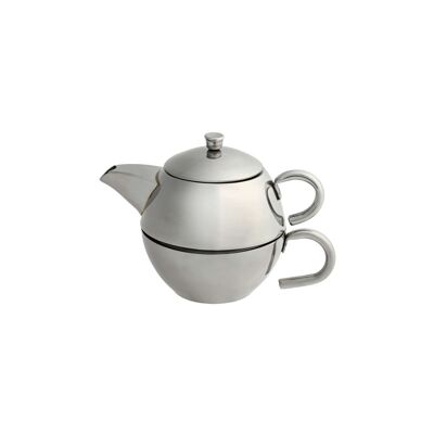Solitaire stainless steel teapot 40cl
