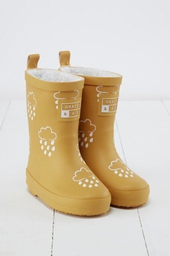 Achat Bottes d hiver pour enfants couleur changeante ocre en gros