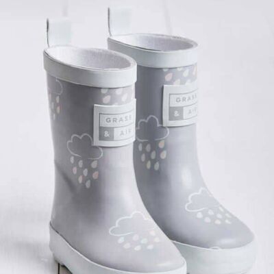 Little Kids Grey Colour-Revealing Wellies