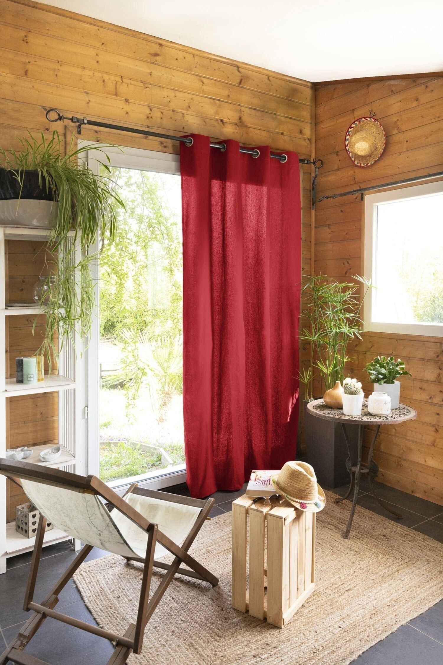 TENDA 140X260CM 100% COTONE CILIEGIA