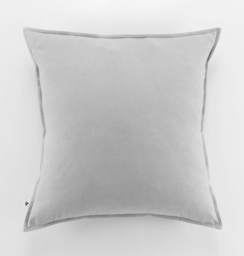 TAIE D'OREILLER 63X63CM 100% FLANELLE BRUME