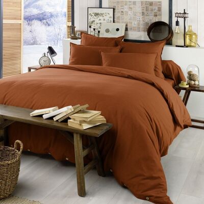 DUVET COVER 200x200CM 100% FLANNEL TOMETTE