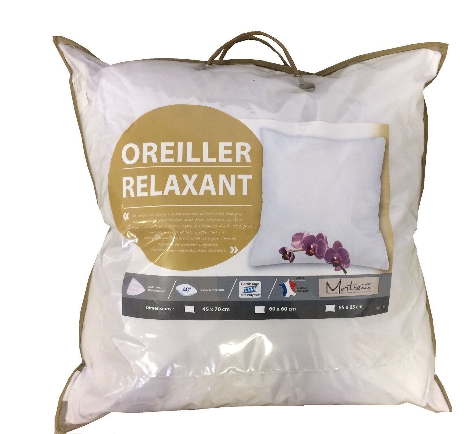 ENTSPANNUNGSKISSEN 60X60 HERGESTELLT IN FRANKREICH