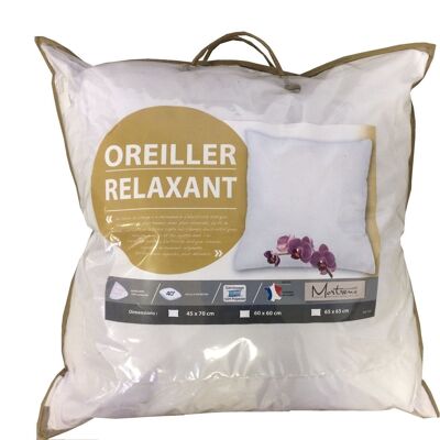 RELAXING PILLOW 60X60 MADE IN FRANCE