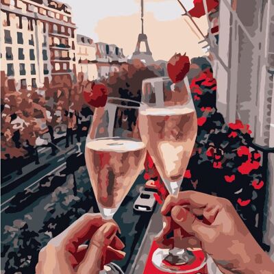 Champagne In Parijs