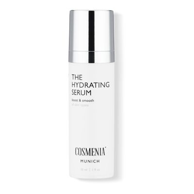THE HYDRATING SERUM | Multi-active ingredient serum with Alteromonas enzyme extract, plant-based hyaluronic acid, ceramides, skin rejuvenating and smoothing effect.