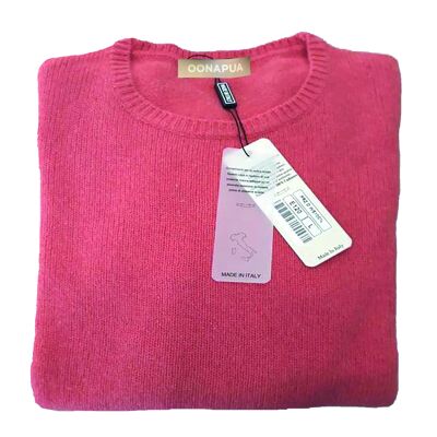 Turtleneck sweater women, 100% cashmere - salmon