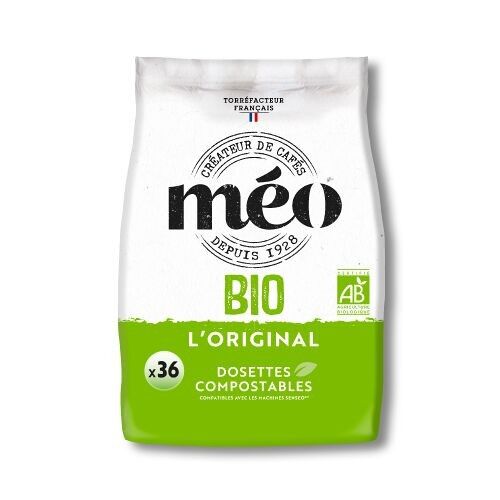 Kaffeepads 36x7G - Original Bio Café Méo