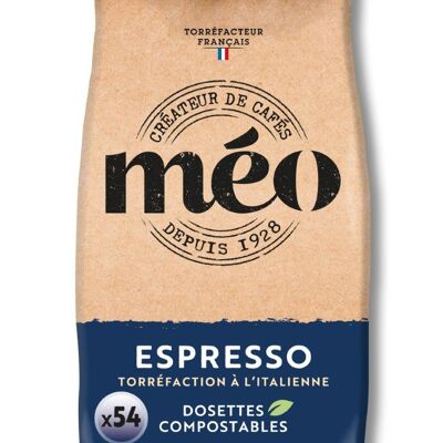 Méo Espresso pod - Tueste italiano 7g x54