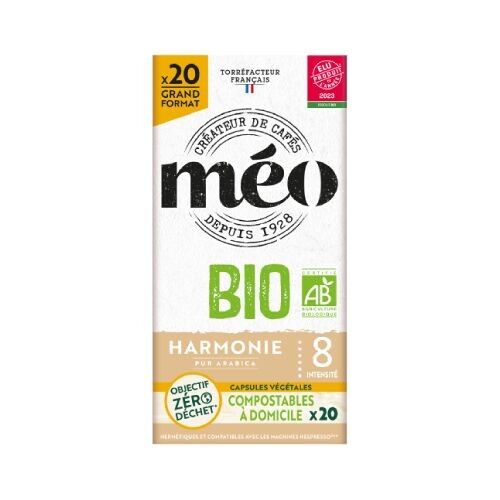 Capsules Home Compost x20 - Méo Biologique Harmonie