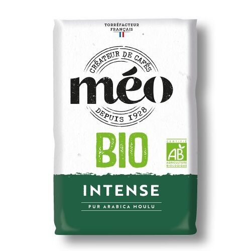 Gemahlener Kaffee 500 g – Méo Organic Intense
