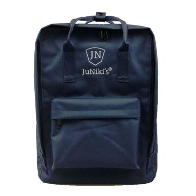 Hipper JuNiki's® Rucksack - 2 Seitentaschen für JuNiki´s® Trinkflaschen - Marineblau