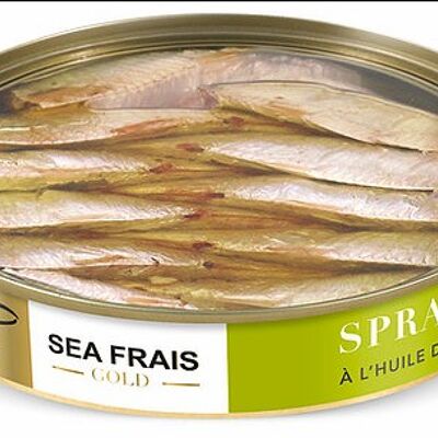 Sprats in olive oil