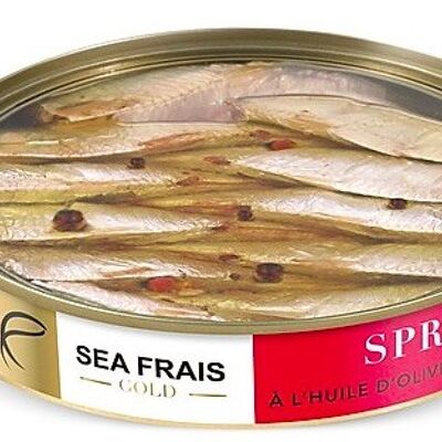 Sprats in olive oil & 3 peppers