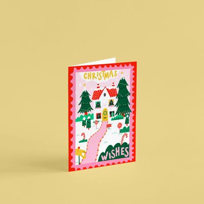 Christmas Wishes, Greetings Card