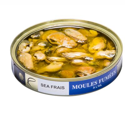 Smoked MSC mussels & garlic in rapeseed oil