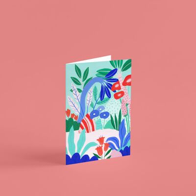 Tropical Jungle, Greetings Card