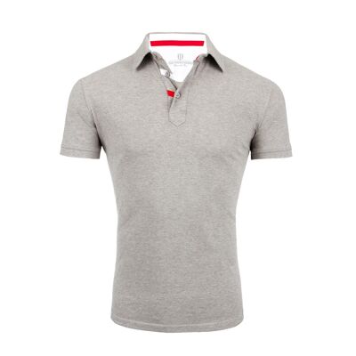 Polo H MC - Conductor - Gris