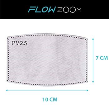 Filtre pour masque en tissu (15 pièces) - M 1