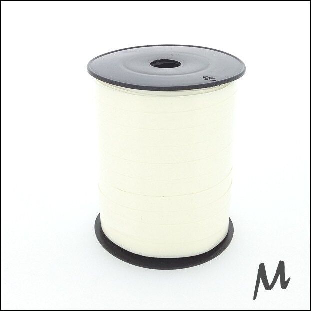 Curling ribbon – 10mm x 250 meters – ivory / cream