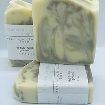 Peppermint and Rosemary Bar Soap