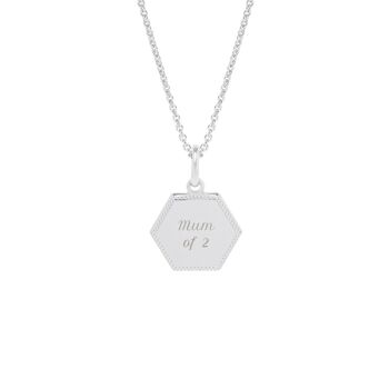 Collier Henriette Argent - "Mum of" 2-2