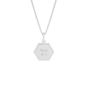 Collier Henriette Argent - "Mum of" 3-3