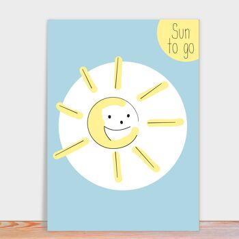 Détente | carte postale soleil carte postale | Carte Sun to Go 5