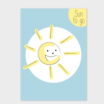 Détente | carte postale soleil carte postale | Carte Sun to Go 6