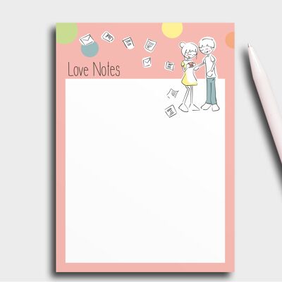 Blocco note Amore | Note d'amore