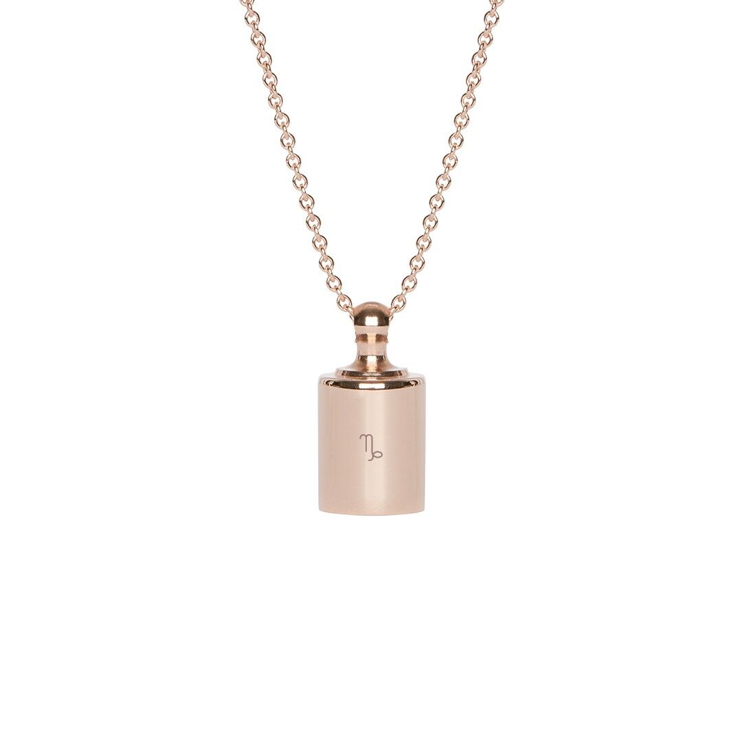 Collana Mon Petit Poids Placcato oro rosa - "Segno Astro" - Capricorno