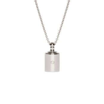 Collier Mon Petit Poids Argent - "Signe astro"-Cancer