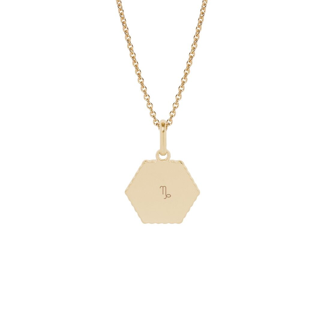 Collana Henriette Placcato oro giallo - "Segno Astro" - Capricorno