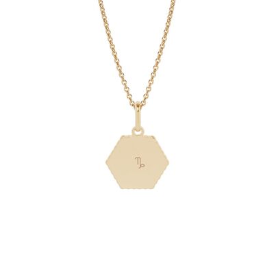 Henriette necklace Yellow gold plated - "Astro sign"-Capricorn