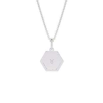 Collier Henriette Argent - "Signe astro"-Taureau