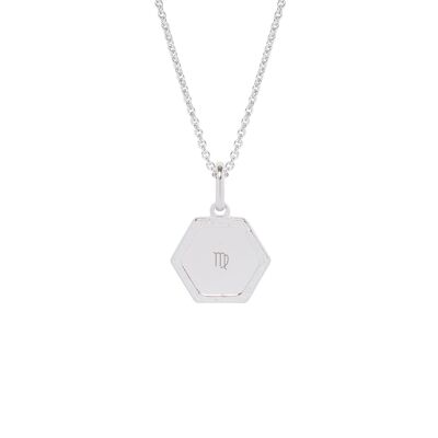 Henriette Silver Necklace - "Astro sign"-Virgo