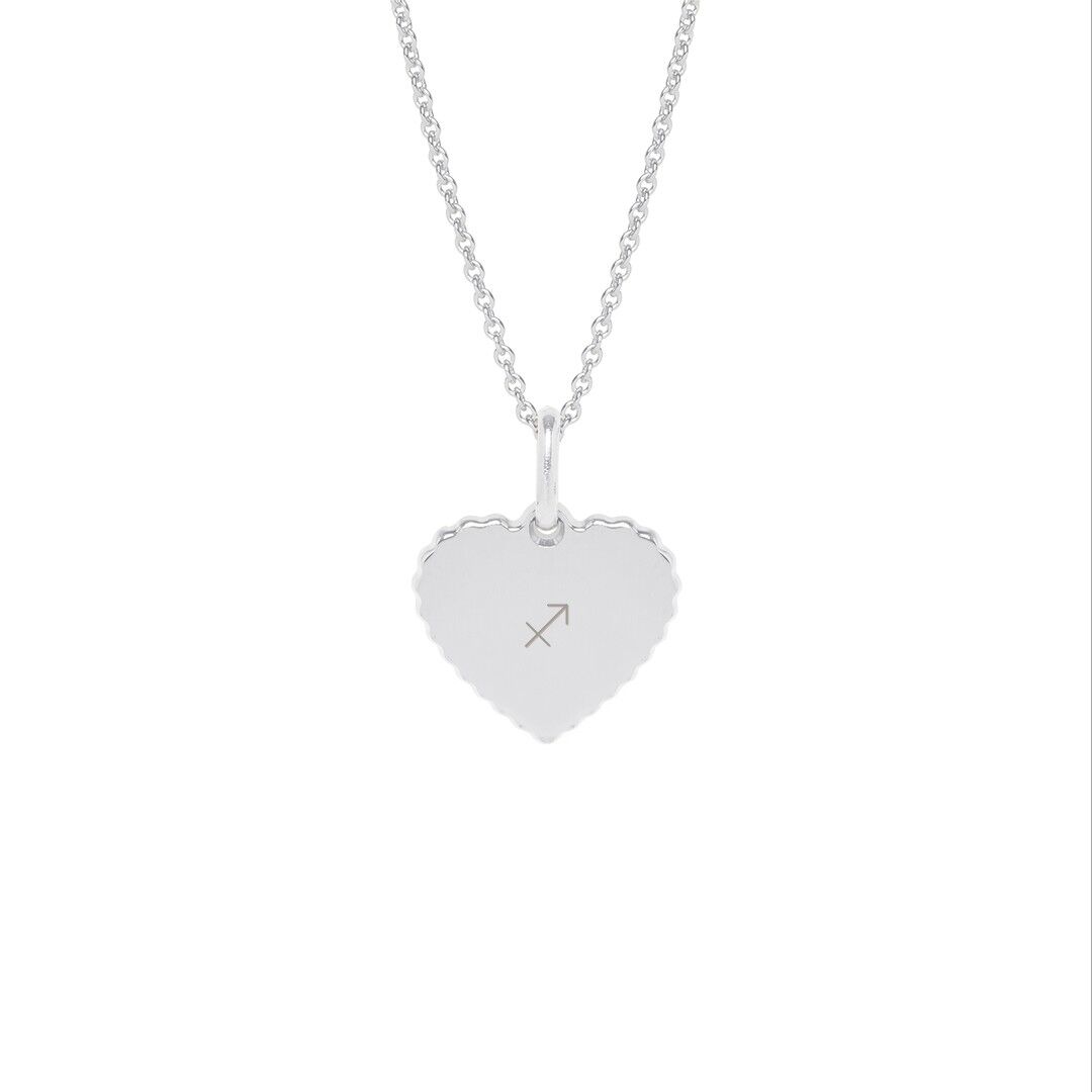Collier Simone Argent - "Signe astro"-Sagittaire