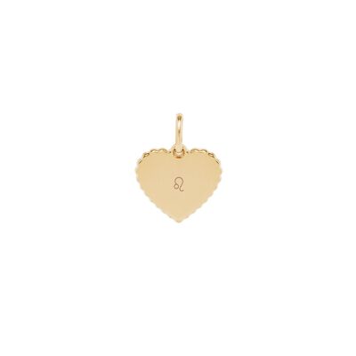 Simone Medal Yellow gold plated - "Astro sign"-Leo